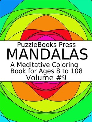 cover image of PuzzleBooks Press Mandalas--Volume 9